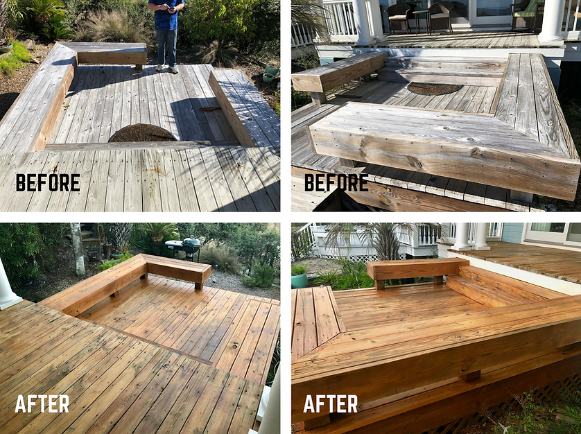 Wood Cleaning & Restoration Intercoastal Pressure Cleaning